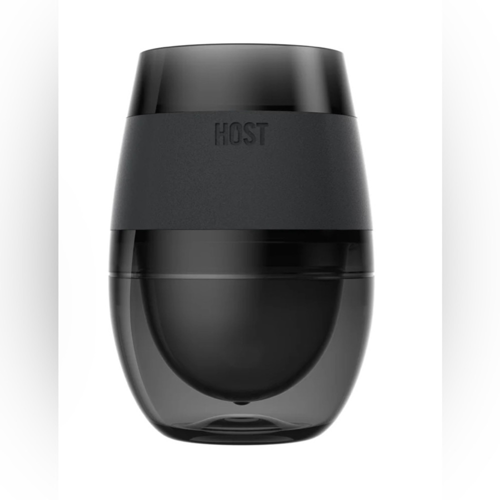 HOST WINE FREEZE COOLING CUP IN SMOKE GREY